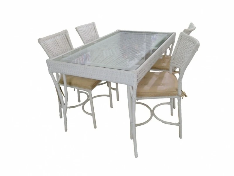 cadeira e mesa de jardim