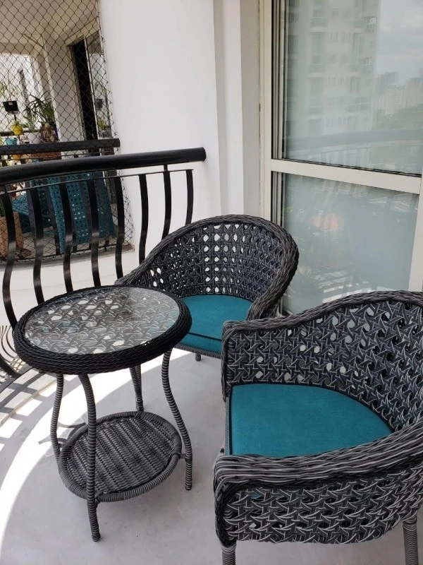 cadeira jardim fibra sintética