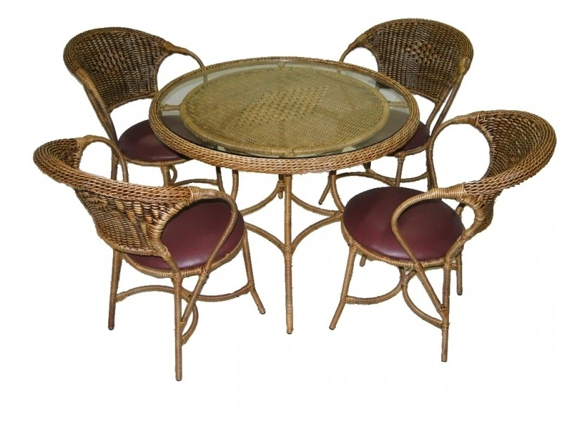 mesa de jardim redonda